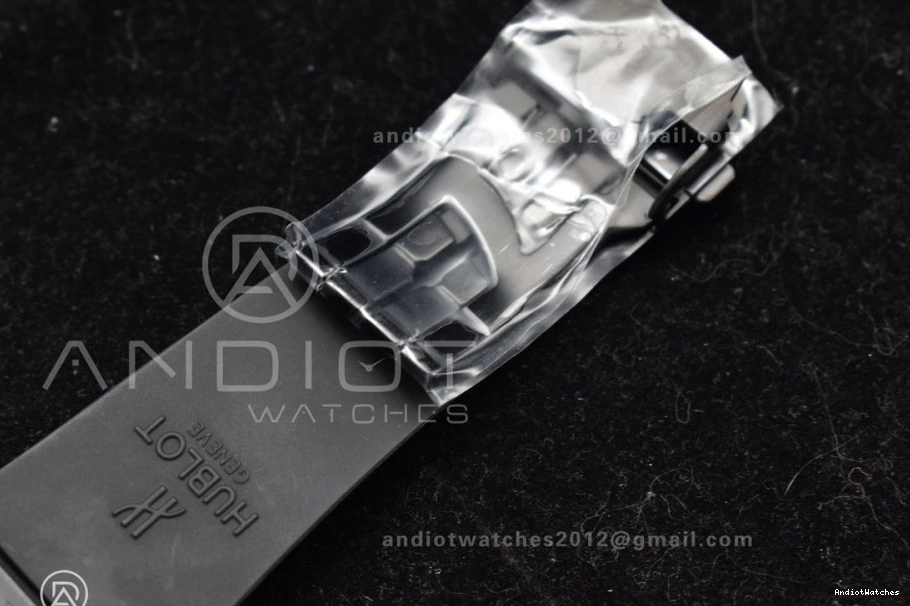 A 893 Black Rubber ZF Edition Skeleton on Dial Bang Strap Hublot BestValue 1:1 Unico Best Black Big Full 0105